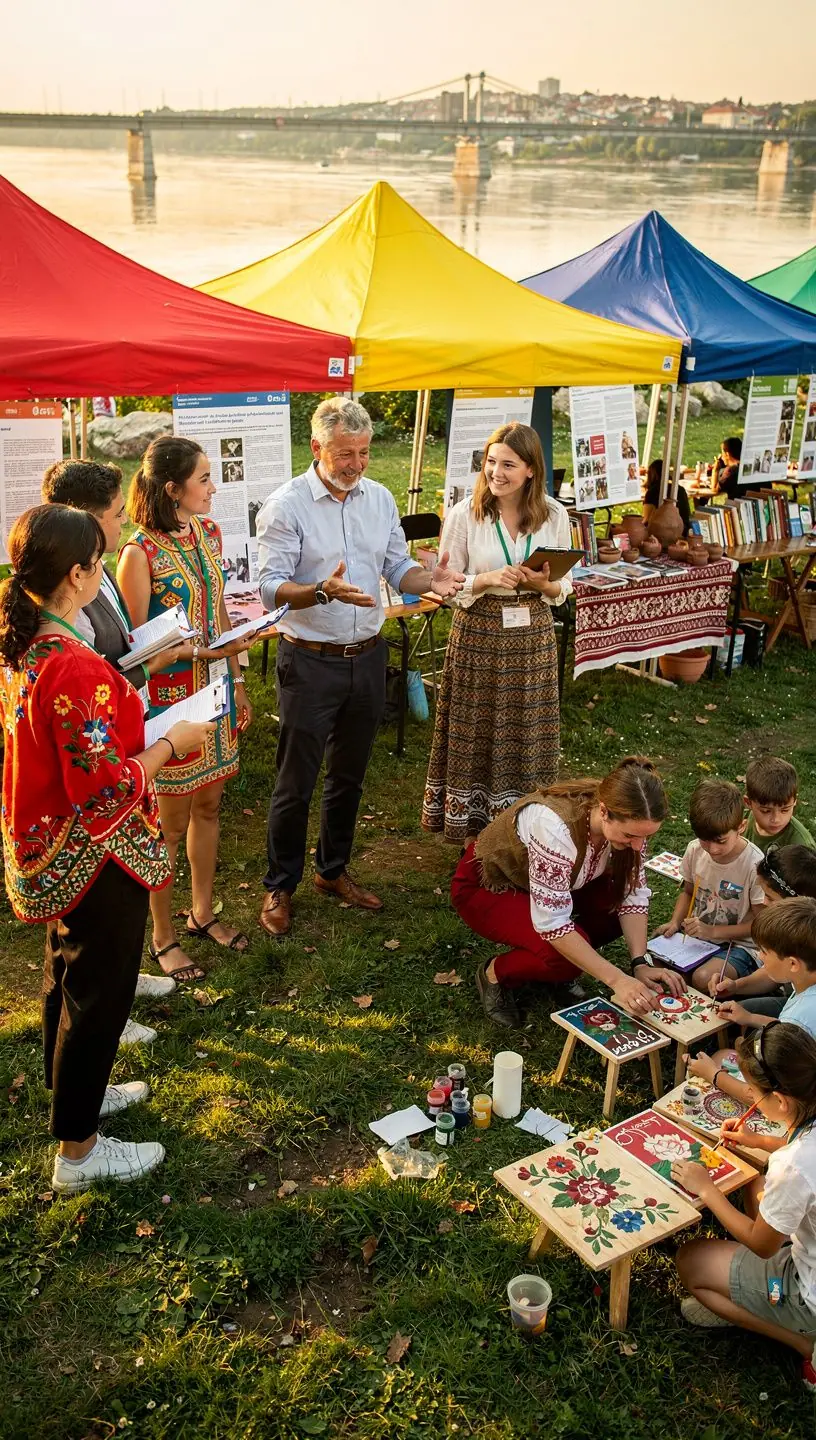 Tudományos kutatás során készült felvétel különböző népcsoportok rituáléiról.