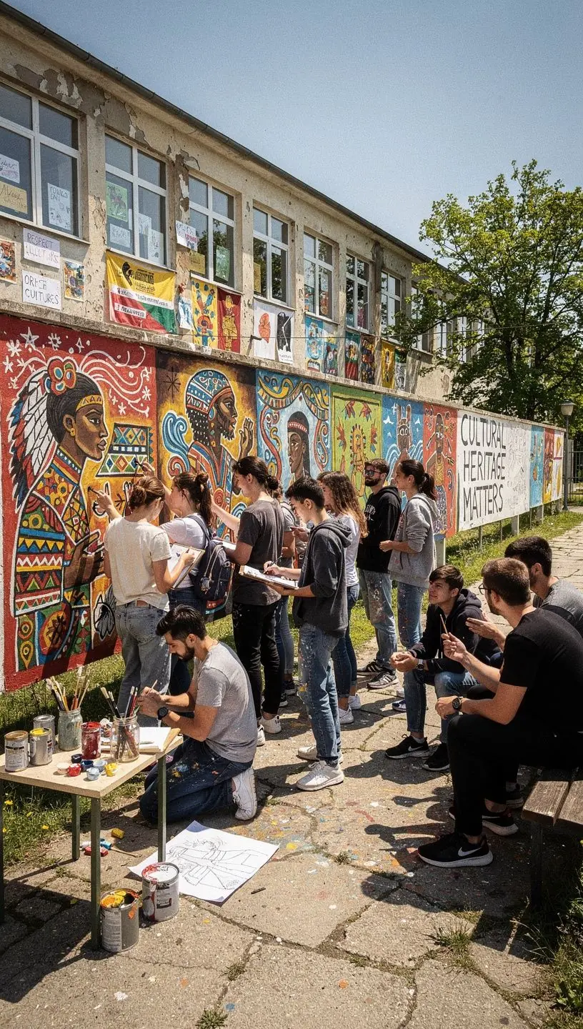 Tudományos kutatás során készült felvétel különböző népcsoportok rituáléiról.