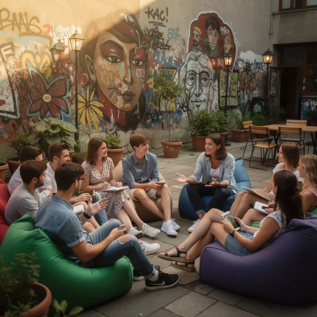 Tudományos kutatás során készült felvétel különböző népcsoportok rituáléiról.